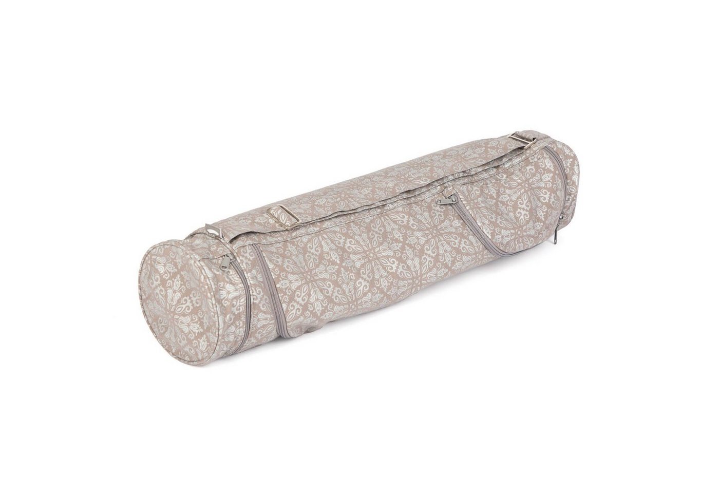 bodhi Yogatasche Yogatasche ASANA BAG COTTON 60 cm, Raja, taupe/silber Bild 5