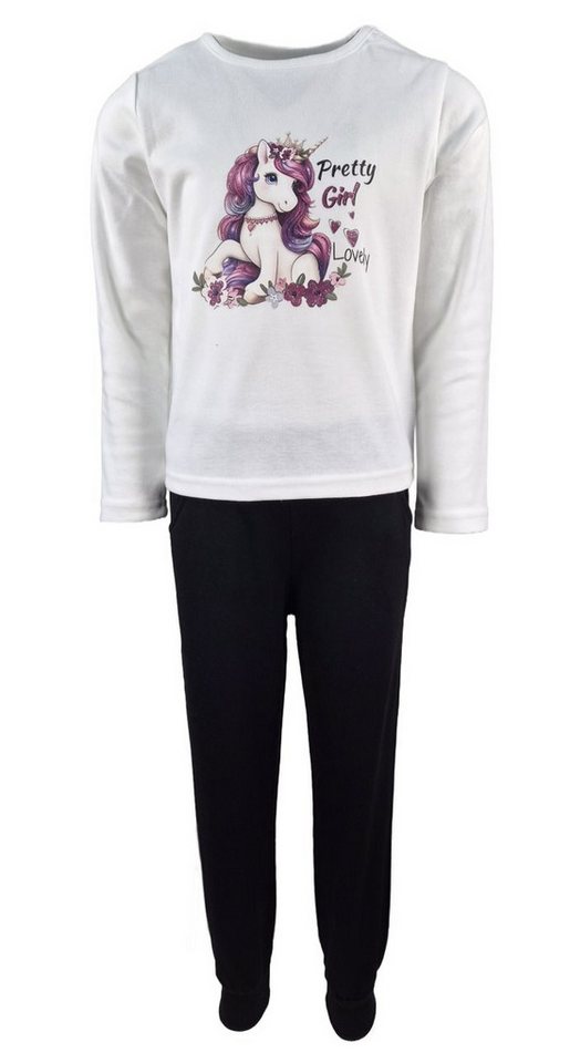 Girls Fashion Sweatanzug 3-teiliges Set mit Kapuzenjacke, Langarmshirt & Jogginghose MF258 (Set, Kapuzenjacke, Langarmshirt & Jogginghose) Bild 5