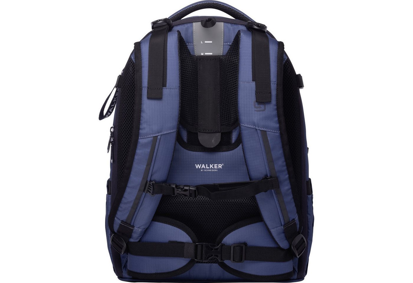 Schneiders Schulrucksack Walker CAMPUS NEO SHARK BLUE Shark Blue Bild 5