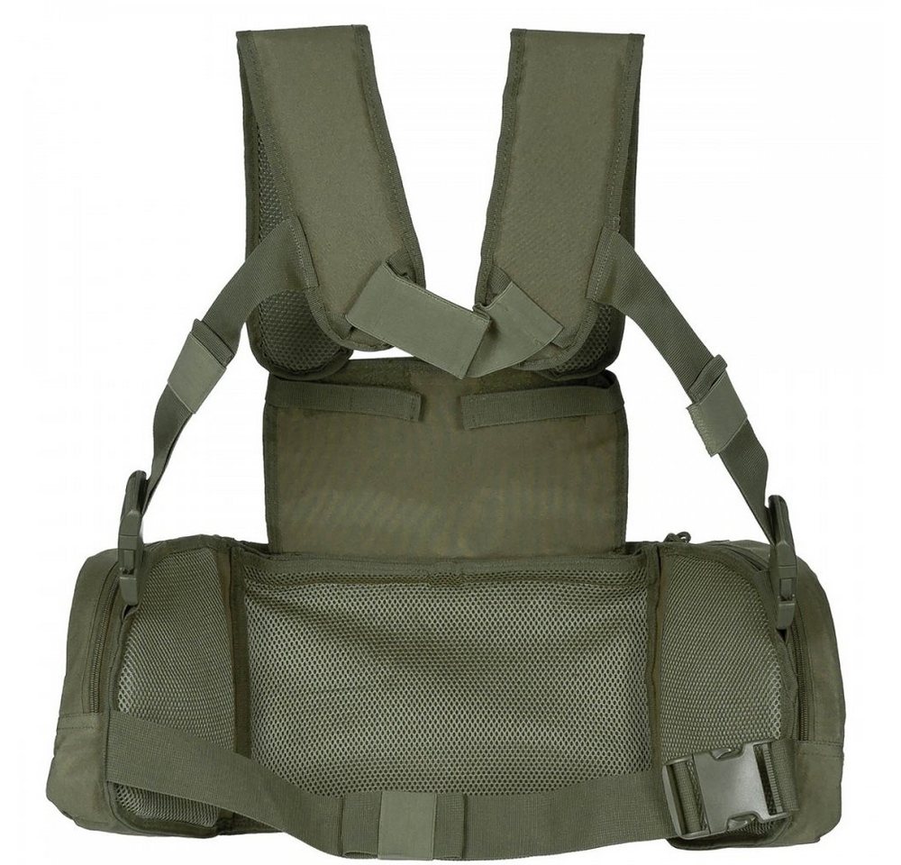 MFH Funktionsweste Chest Rig, Mission, oliv mit Modularsystem Bild 2