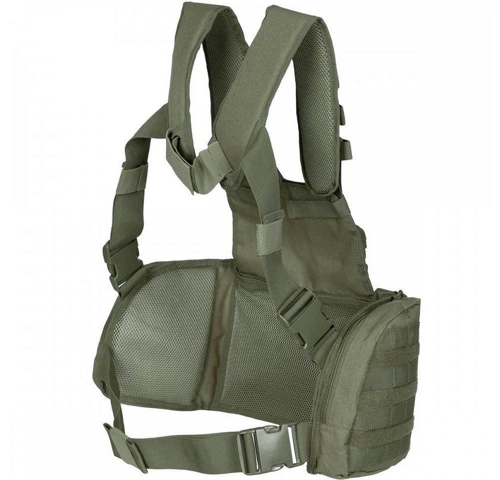 MFH Funktionsweste Chest Rig, Mission, oliv mit Modularsystem Bild 4