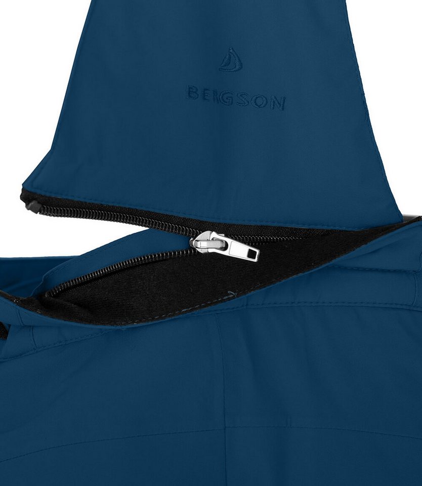 Bergson Skihose PELLY Kinder Skihose, wattiert, 20000 mm Wassersäule, Normalgrößen, poseido