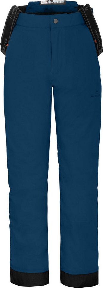 Bergson Skihose PELLY Kinder Skihose, wattiert, 20000 mm Wassersäule, Normalgrößen, poseido Bild 5