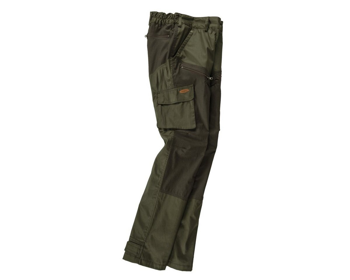Hubertus Outdoorhose Hubertus Jagdhose gewachst oliv Übergröße