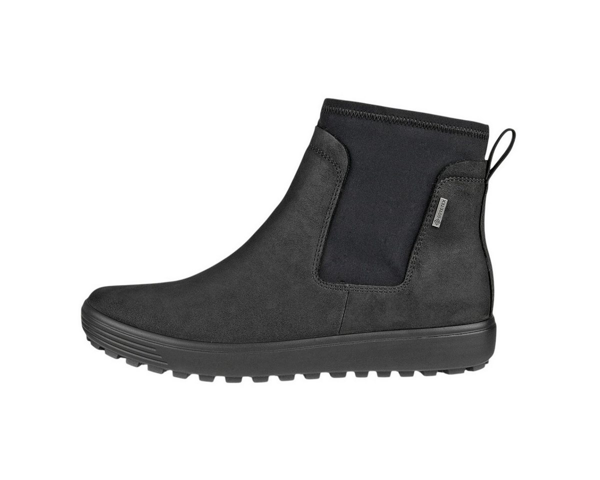Ecco Stiefelette Soft 7 Tred Chelsea GTX (Nubukleder, wasserdicht) schwarz Wanderschuh Bild 2