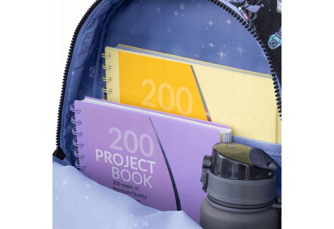 CoolPack Schulrucksack Coolpack Prime Pro 16" Schulrucksack Kuromi Schwarz Laptop (1-tlg) Bild 3