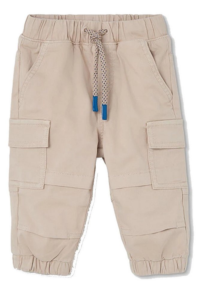 BÒBOLI Thermohose BÒBOLI Cargohose Gabardine gefüttert beige (1-tlg., kein Set) Bild 2