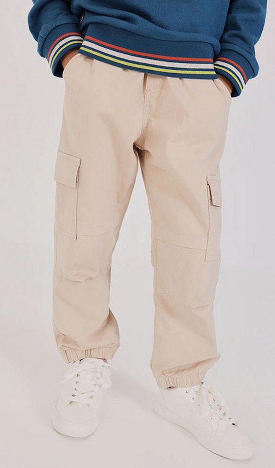 BÒBOLI Thermohose BÒBOLI Cargohose Gabardine gefüttert beige (1-tlg., kein Set) Bild 4
