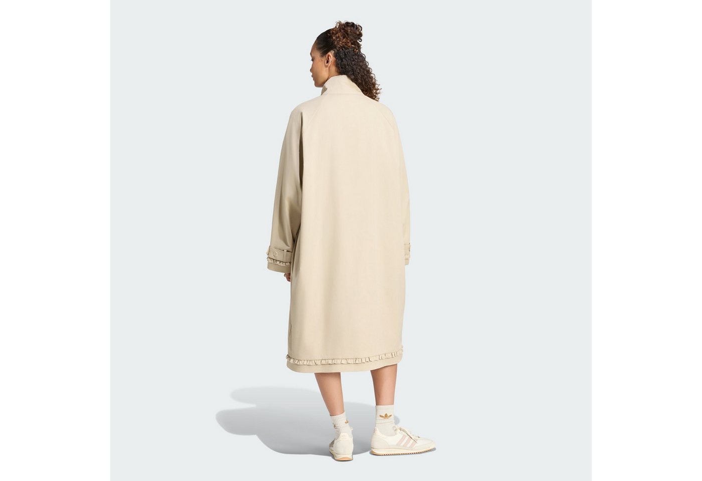 adidas Originals Funktionsmantel TRACK TOP COAT, FALTENDETAILS (1-tlg) Bild 2