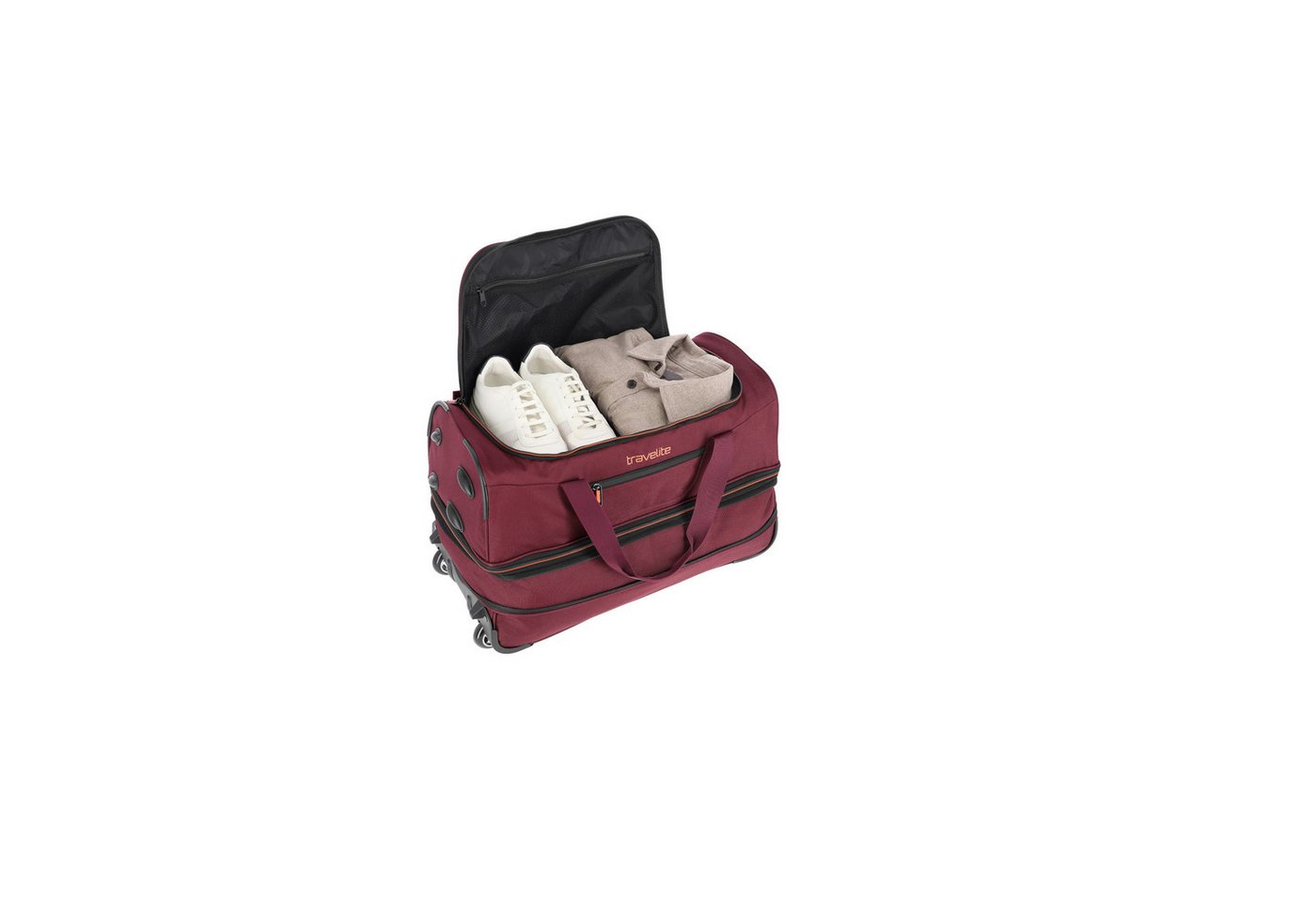 travelite Reisetasche BASICS Rollenreisetasche (55 cm) Bild 5