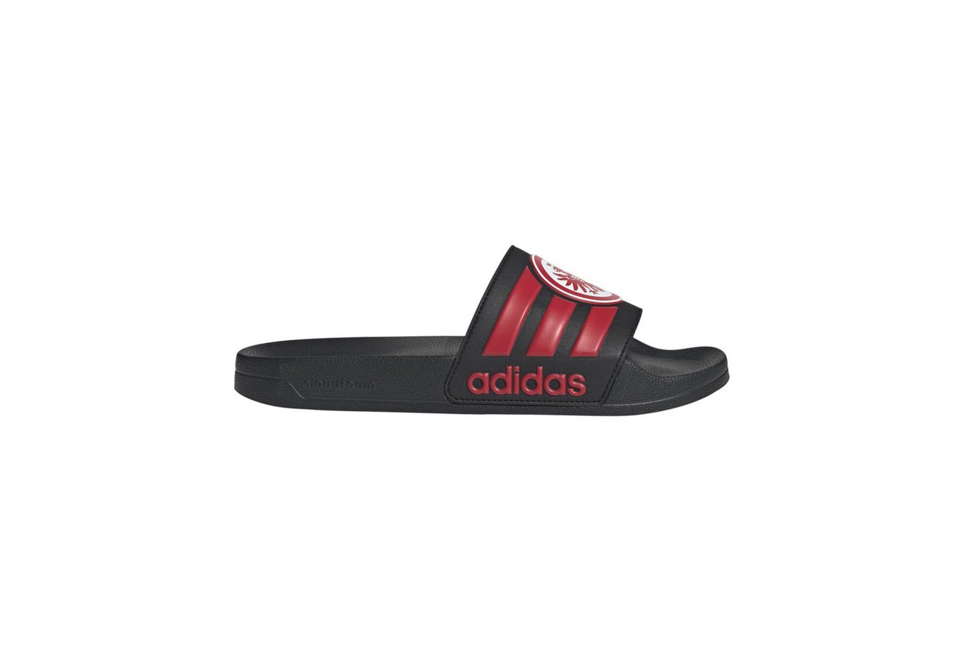 adidas Performance Adilette Shower Eintracht Frankfurt Slides schwarz/rot - 1 Paar Badeschuh Bild 3