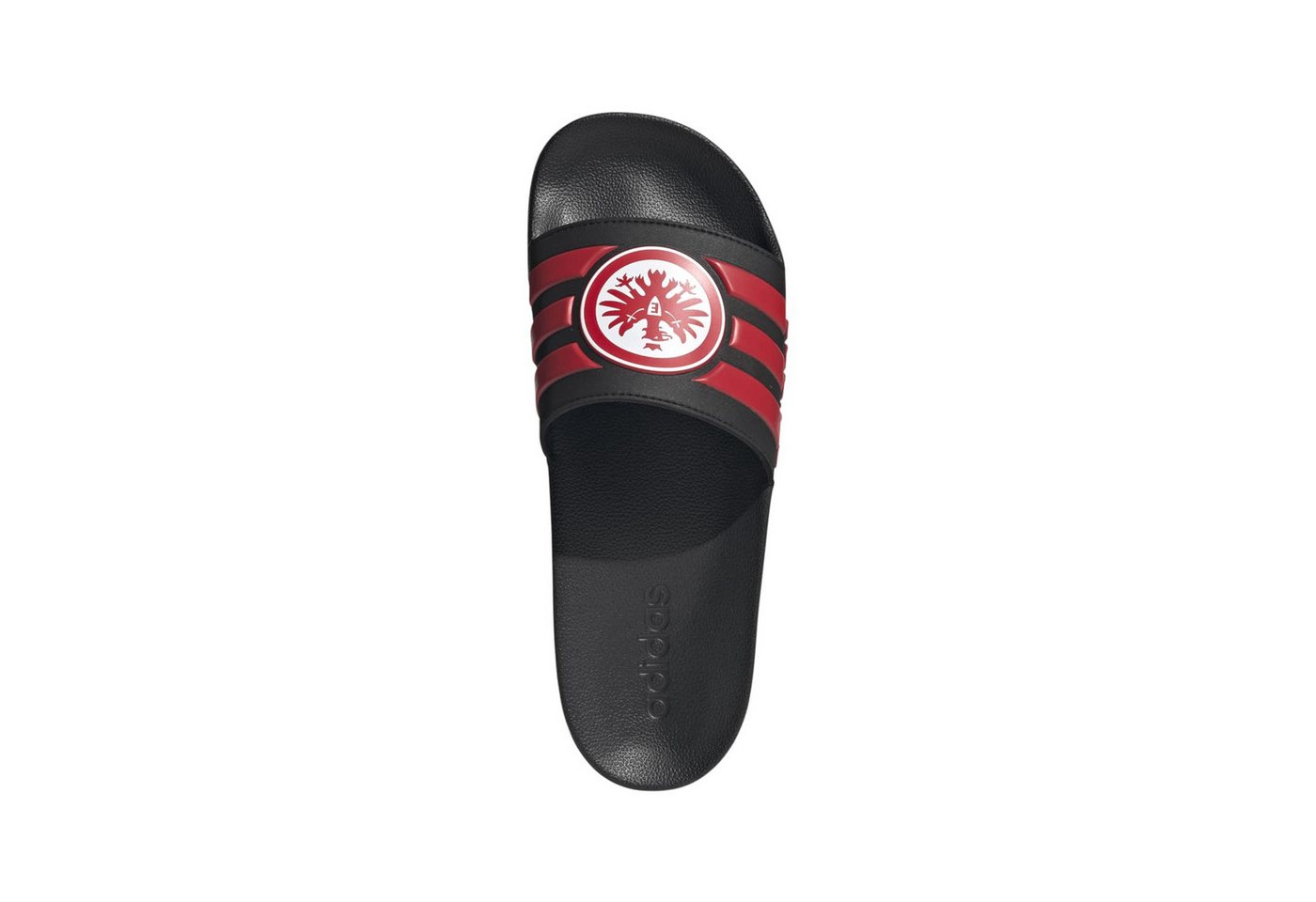 adidas Performance Adilette Shower Eintracht Frankfurt Slides schwarz/rot - 1 Paar Badeschuh Bild 5