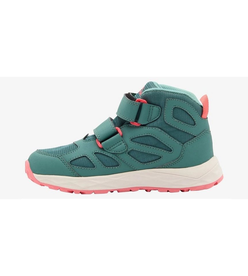 Jack Wolfskin Woodland 2 Texapore Mid VC (Klett­ver­schluss, wasserdicht) jade grün Wanderschuh Bild 5
