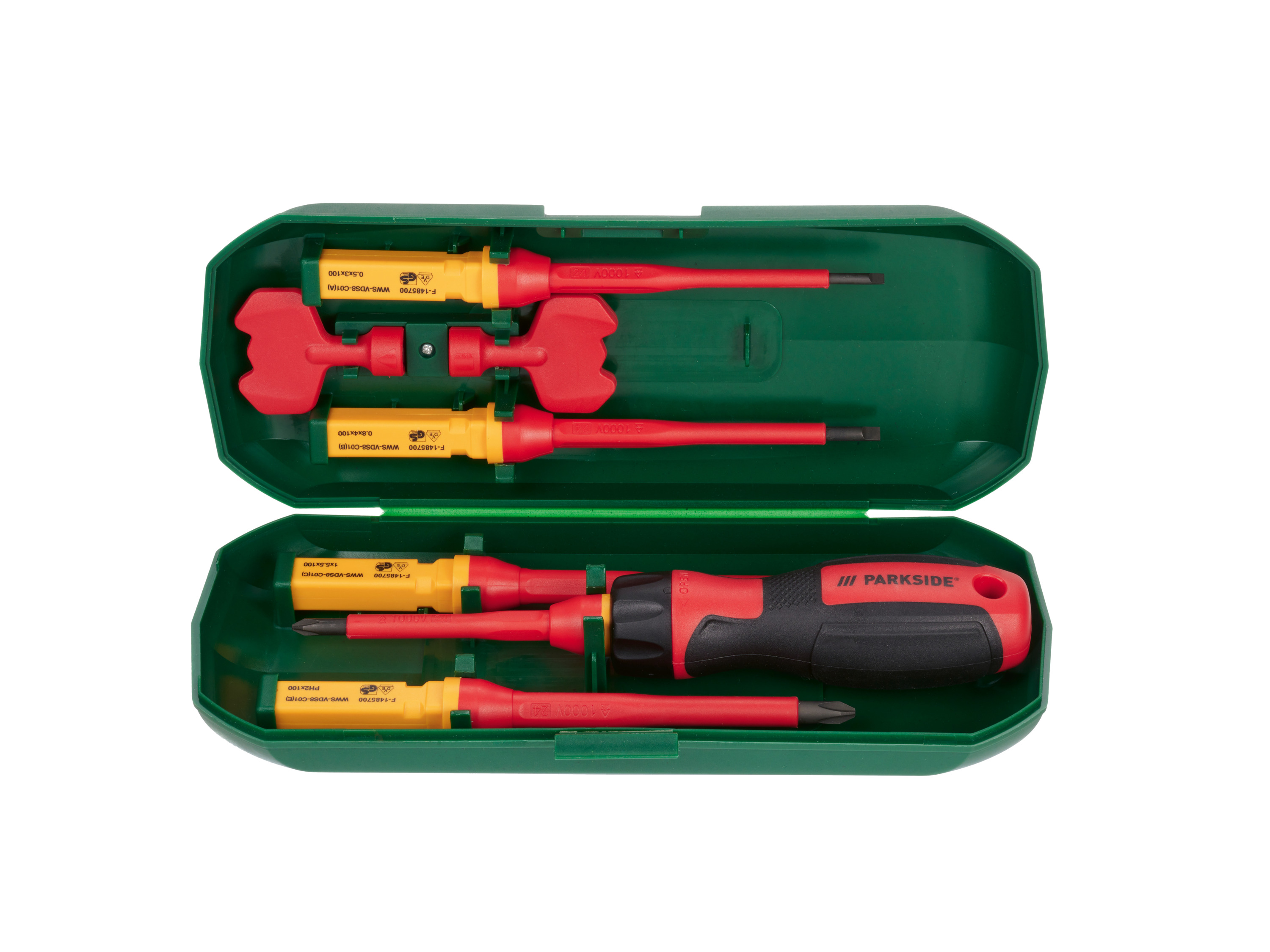 PARKSIDE® Schraubendreher-Wechselklingen-Set, bis 1000 V
