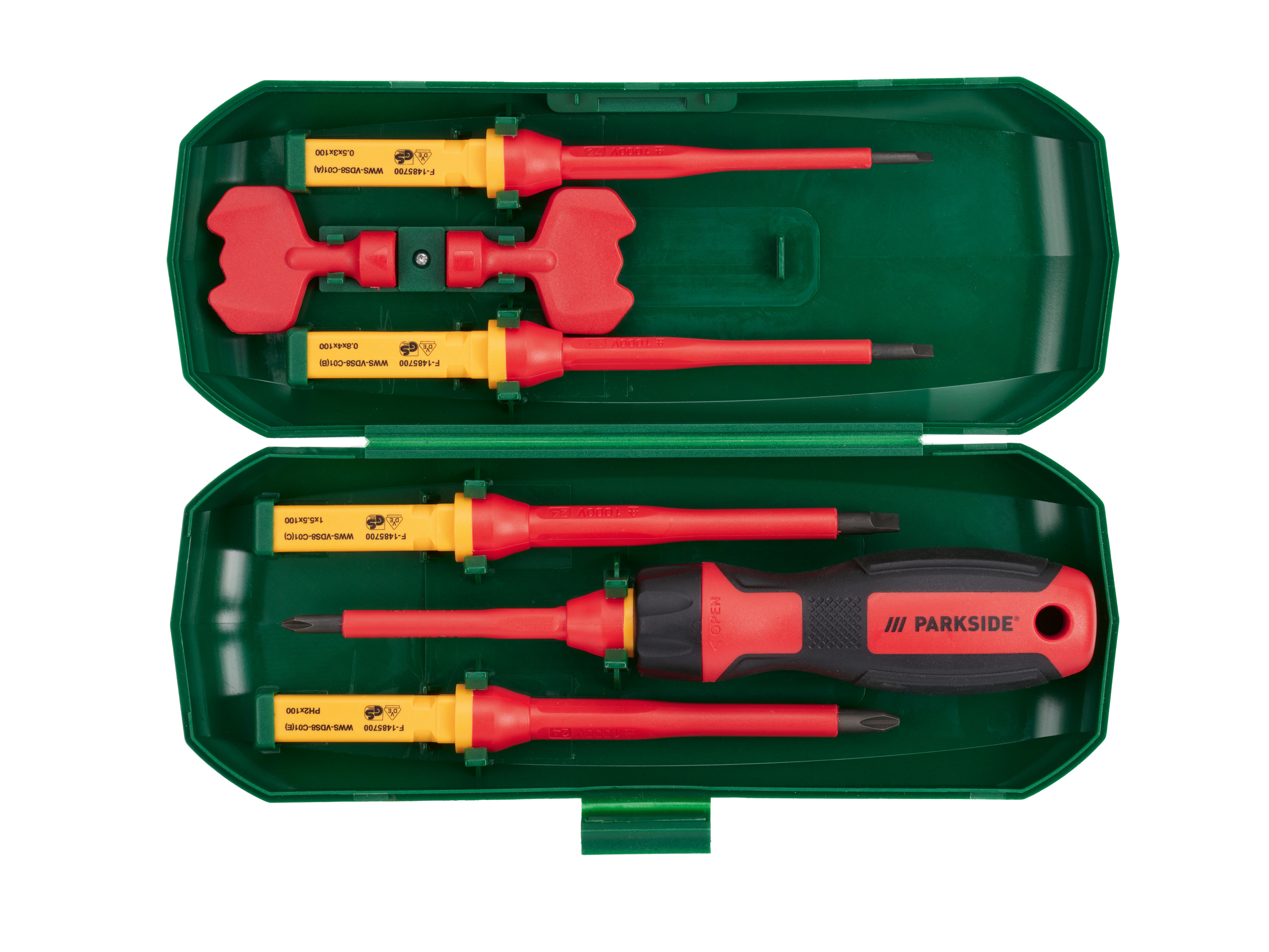 PARKSIDE® Schraubendreher-Wechselklingen-Set, bis 1000 V Bild 3
