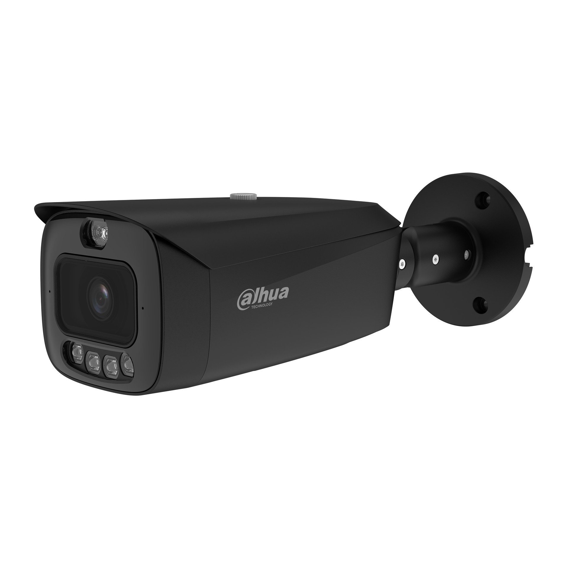 Dahua Bullet Kamera DH-IPC-HFW3449T1P-AS-PV-0360B-PRO-Black 3,6mm TiOC Pro"Wizcolor"Xinghang Überwachungskamera mit 4 Megapixel Auflösung. professionelle Kamera für außen