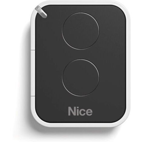 2-kanal-fernbedienung Für Garagentore Und Einfahrtstore – 433,92 Mhz Frequenz – Kompatibel Mit Nice-motoren – Schnelle Programmierung