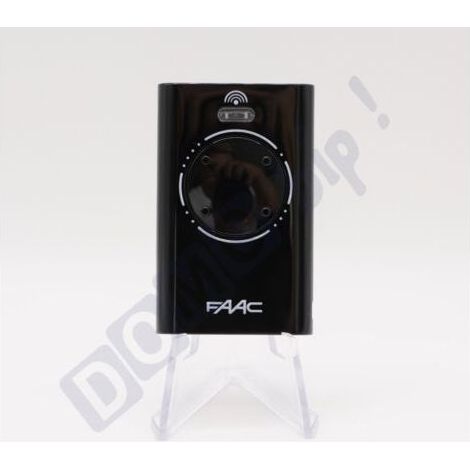 Faac Xt4 868 Mhz Fernbedienung Schwarz (art.-nr. 7870101) – 4 Tasten Für Tore Und Garagentore – 868,35 Mhz Frequenz – Sichere Fernbedienung Mit Rolling Code – Kompatibel Mit Slh-empfängern