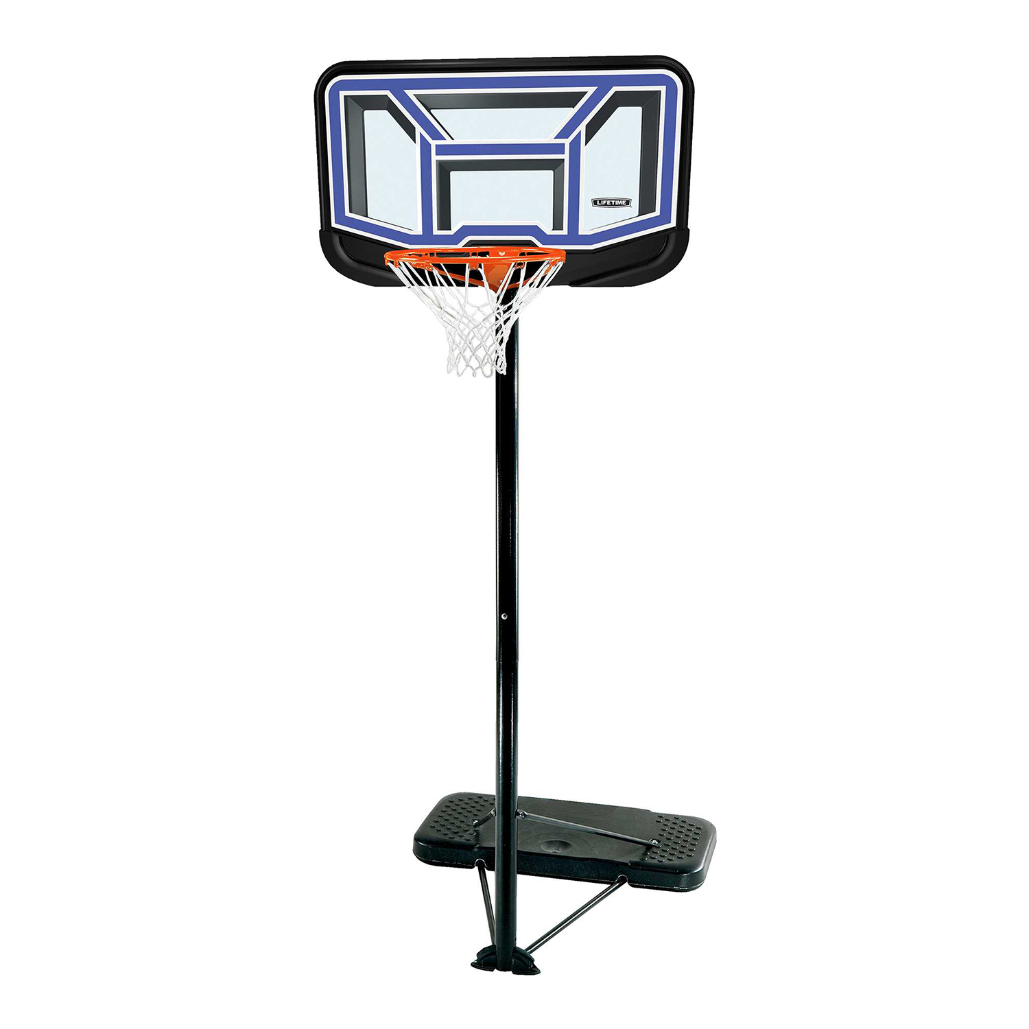 Lifetime Basketballanlage Miami, Basketballkorb Mit Ständer, Höhenverstellbar 228 - 304 Cm