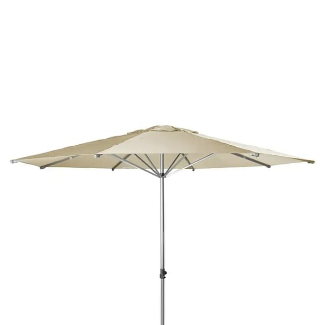 Sonnenschirm/ Großschirm 'alu Expert Teleskop' Ø 4,00 M, Natur, Ohne Volant, Bezug Aus 100% Polyester, Gestell Aus Aluminium, 17,1 Kg Sonnenschirm / Großschirm 'alu Expert Teleskop 400', Inkl. - Doppler