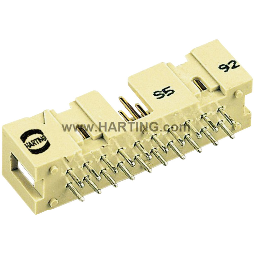 Harting 09185067324 Messerleiste Gesamtpolzahl 6 Anzahl Reihen 2 1 St.