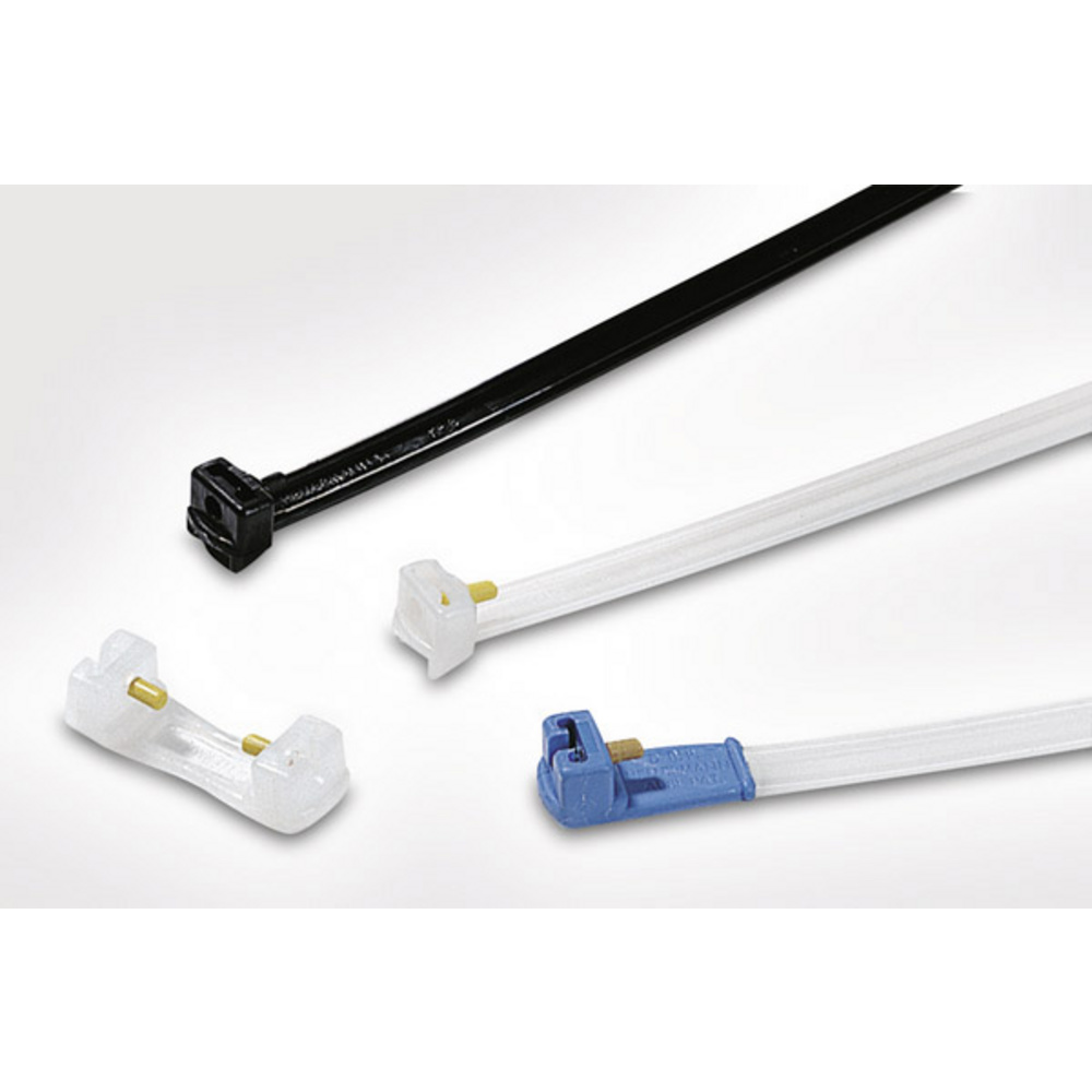 Hellermanntyton - 121-74360 Kr8/43 Pa66hs Bk Kabelbinder 426 Mm 8 Mm Schwarz Mit Glasfaserstift-versch