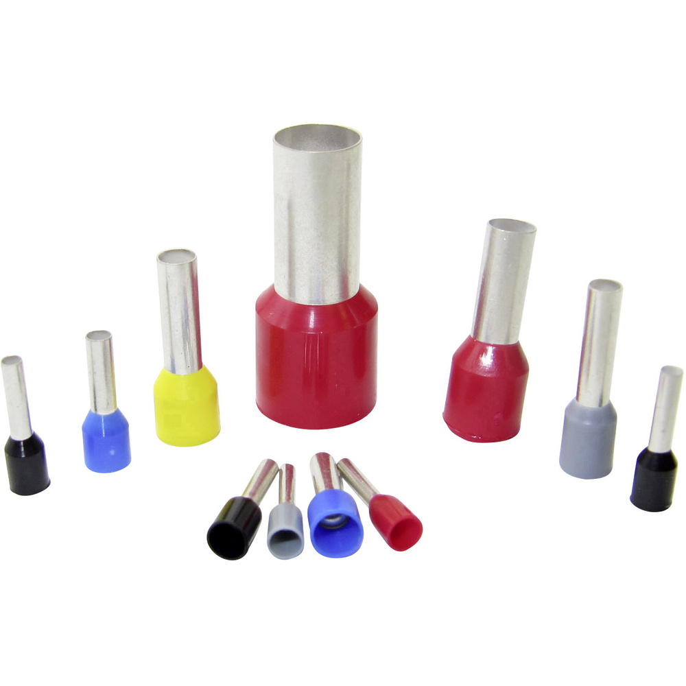 Wkk - Ce 025008d-c Aderendhülse 2.5 Mm² Teilisoliert Blau 100 St.