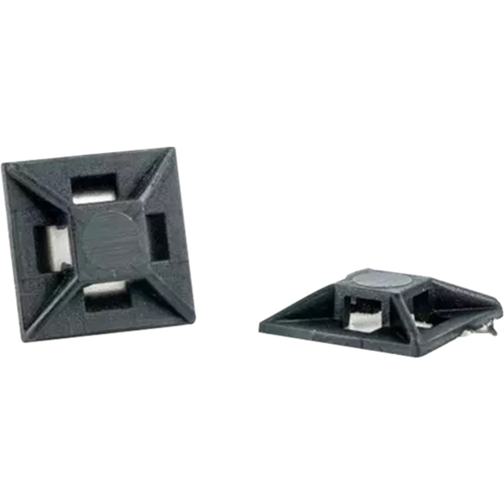 Wkk - 11952071 Befestigungssockel Schraubbar, Selbstklebend 11952071 4fach Einfädeln, Uv-stabilisier