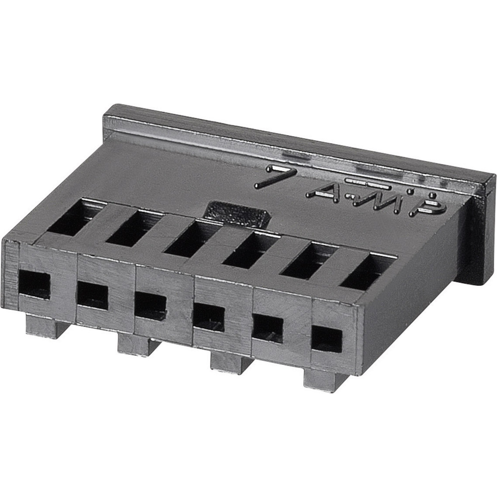 Te Connectivity - Buchsengehäuse-kabel Ampmodu Mod Ii Polzahl Gesamt 2 Rastermaß: 2.54 Mm 280358 1 St.
