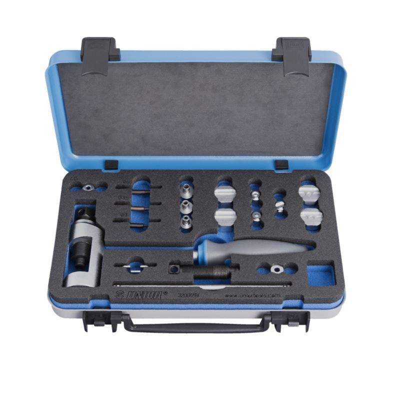 Kettennieter Unior 3200/2bi Verchromt Ergonomisch 19 Stück