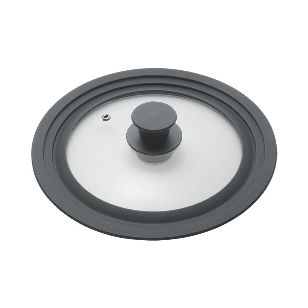 Metaltex Pannendeksel 20-24 Cm Glass/silicone/compact