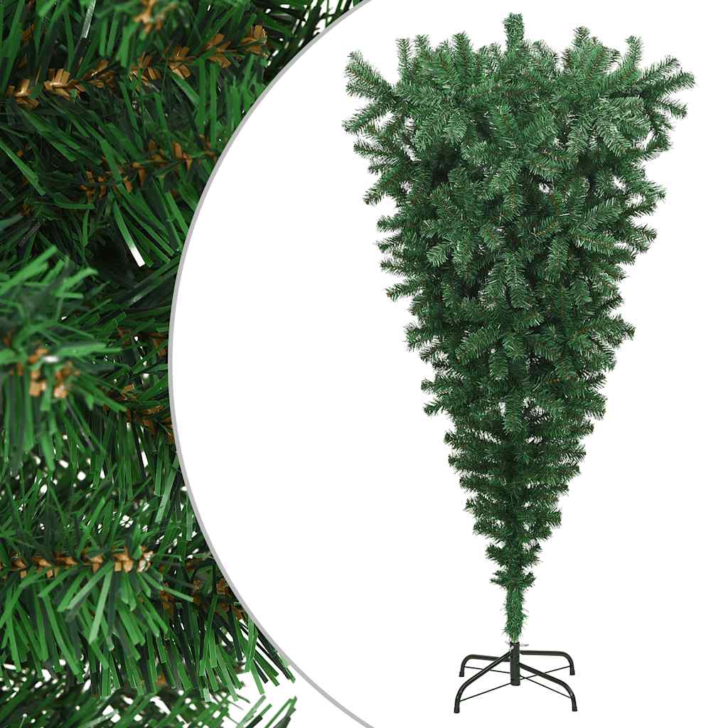 Künstlicher Weihnachtsbaum Mit Ständer Umgekehrt Grün 180 Cm