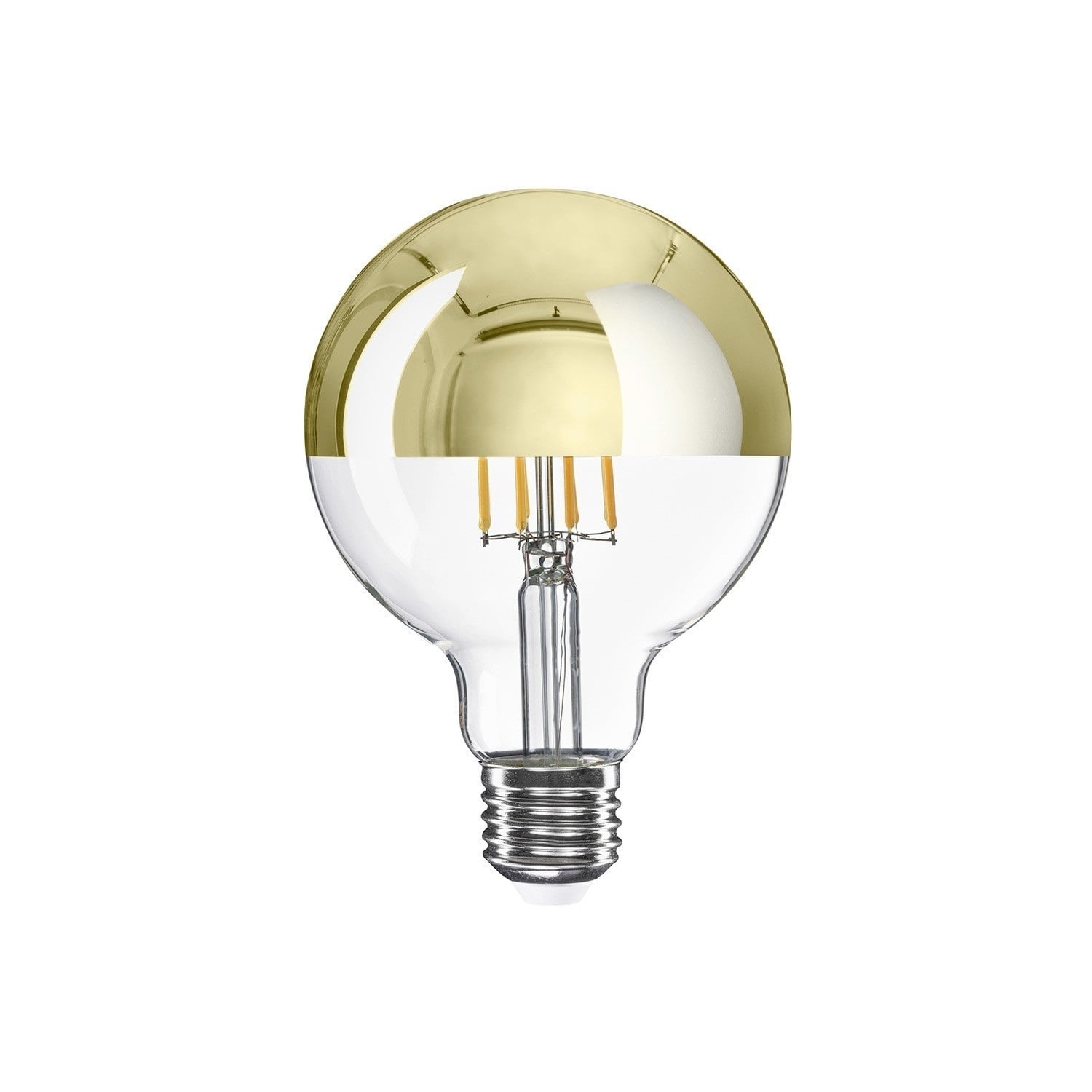 Led-glühbirne E27 7w 650 Lm G95 Dimmbar Creative-cables Bb-a14 Gold