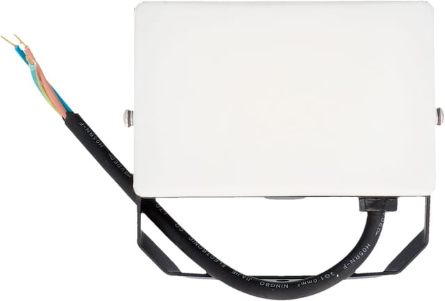 Unitec Led Strahler 20 Watt Schwarz 2000 Lm, 4000k, 20 Cm Kabel, Ip65
