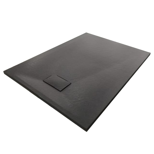 Duschtasse Bernstein Gt-serie Smc Schwarz 90x180cm Mit Dallmer-ablauf Orio