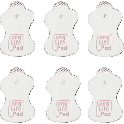 Set Aus 12 Ersatzpads (6 Paare) – Langlebige Elepuls-pads Für Omron-massagegeräte