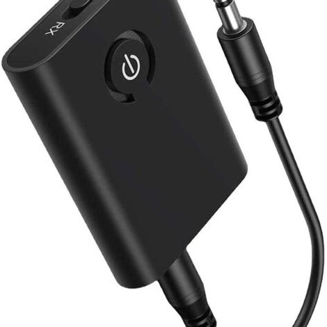 Pa Bluetooth-audio-adapter, 2-in-1, Bluetooth 5.0, Sender, Empfänger, Sender, Empfänger, 3,5-klinken-aux Für Kopfhörer, Lautsprecher, Stereoanlage, Auto, Fernseher, Laptop