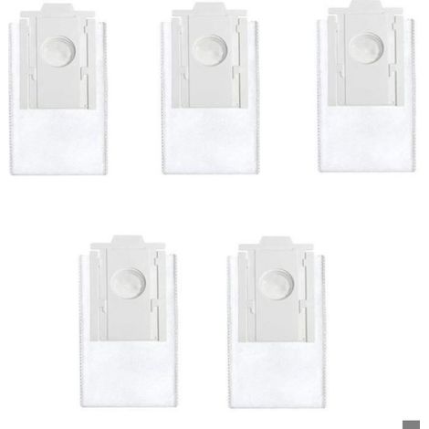 Staubsaugerbeutel – Vliesstoff – Kompatibel Mit Samsung Jetbot Ai+vca-rdb95 – 5er-pack – Weiß