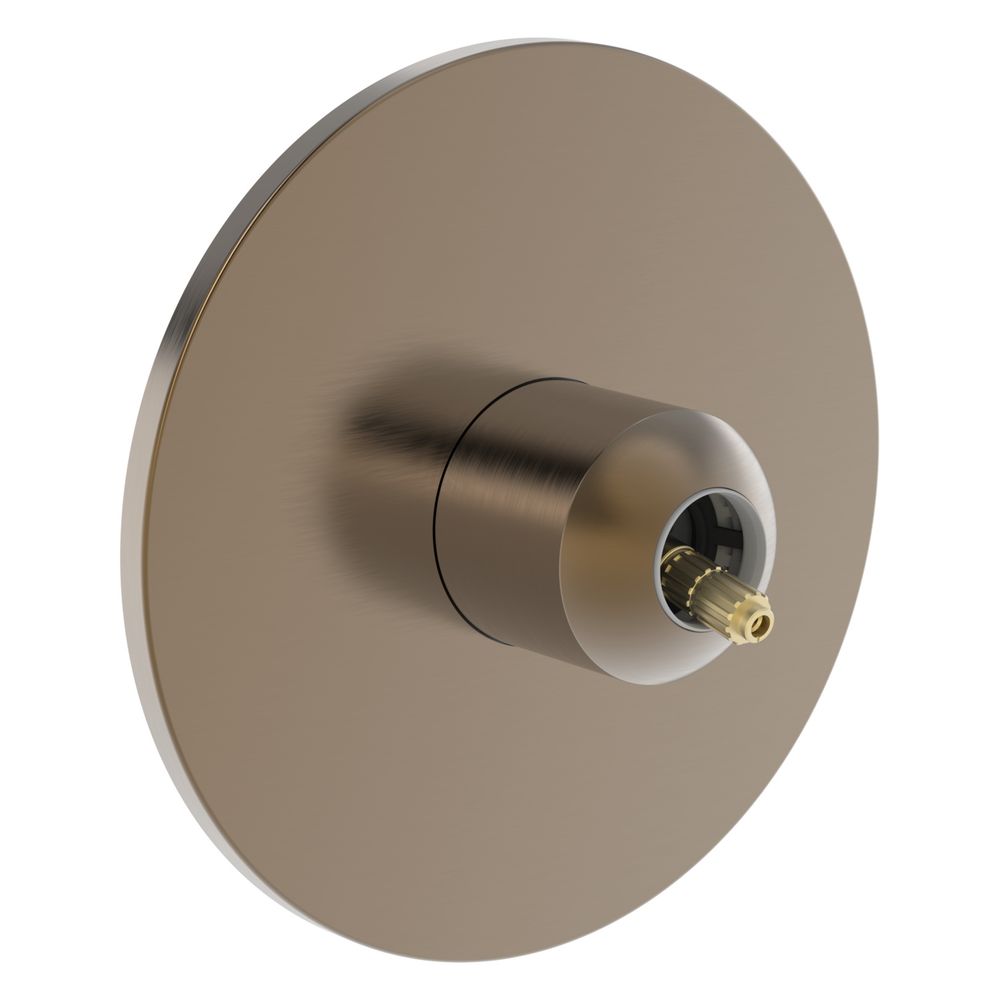 Hansa Fertigmontageset Für Einen Abgang, Wandmontage, Einhebelmischer, Rosette Rund, Bronze Gebürstet, 8261902081