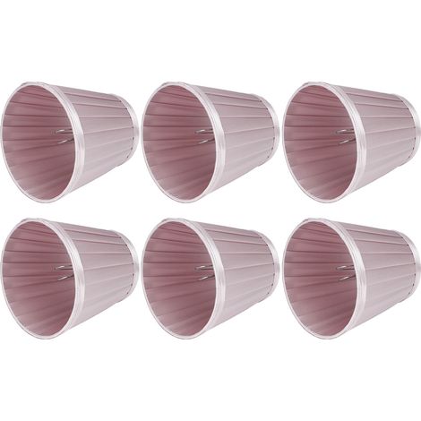 6er-pack-ersatzlampenschirme-fur-e14-fassung-passend-fur-wand-und-deckenleuchten-rosa-lila