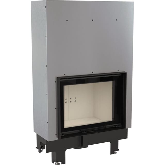 Wasserführender Kamineinsatz Kratki Mbm 12 Kw Ø 180 Mit Schiebetür
