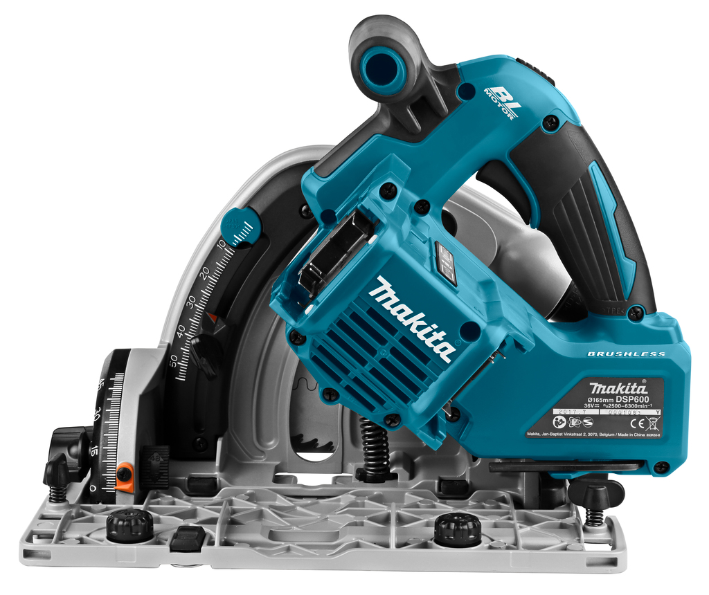 Makita Dsp600zj2 Akku Tauchsäge 2 X 18 Volt Ohne Akku Und Ladegerät