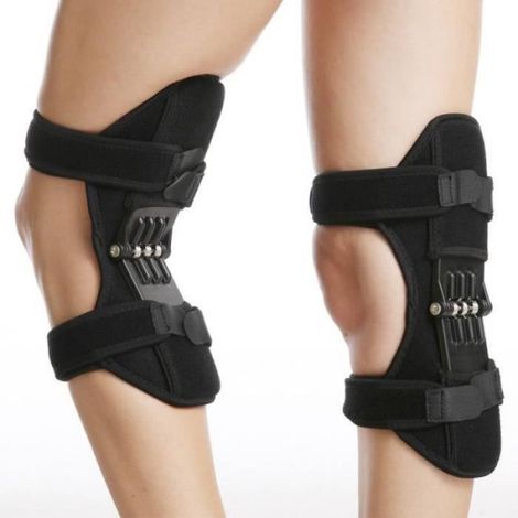 Knieschoner – Schwarz – Verbessert Kraft Und Stabilität – Ideal Für Sport