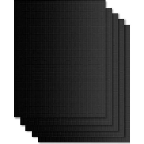 5er-set Grillmatten, Bbq-matten, Grillplatten, Backbleche Für Den Ofen, 40x33 Cm, Für Gas-, Elektro- Und Kohlegrills, Antihaftbeschichtet