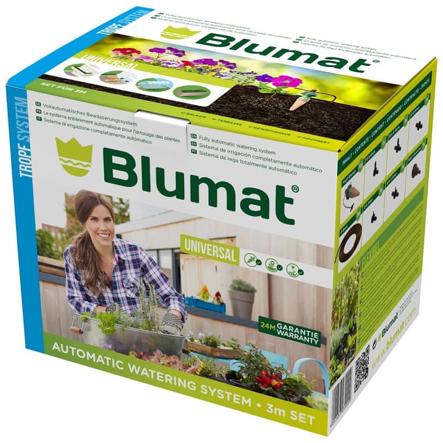Blumat - Tropf ® 3 Meter Komplett - Set Für Den Außenbereich