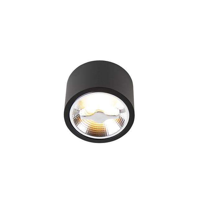 Moderner Deckenspot Schwarz Ar111 Inkl. Led - Expert