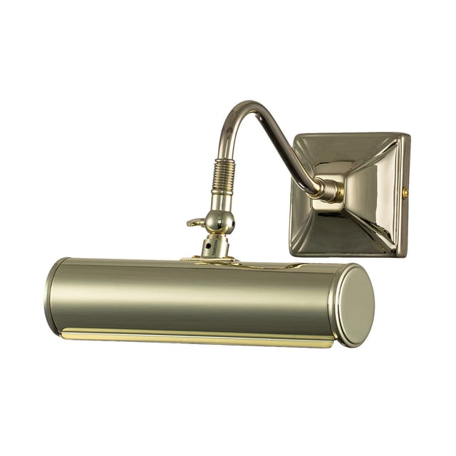 Elstead Picture Light - 1 Licht Wandleuchte Aus Kleinem Bild Messing Poliert, E14