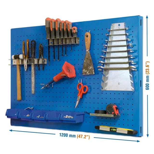 Simon Rack - Lagerwandpaneel 1200x600mm Blau - Panelclick 1200x600