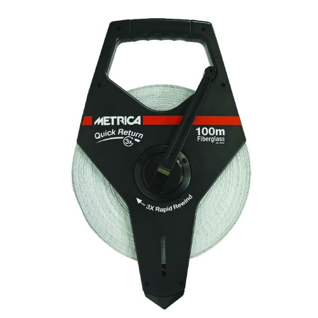 Langfasermaß Quick Return Metrica 100m X 13mm - 40027
