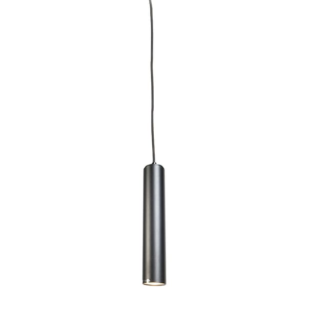 Design-pendelleuchte Schwarz Gu10 50mm - Tuba Small